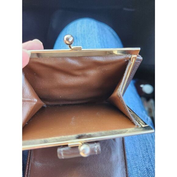 Christian Dior Brown Trotter Print Vintage Wallet and Coin Purse - Picture 8 of 14